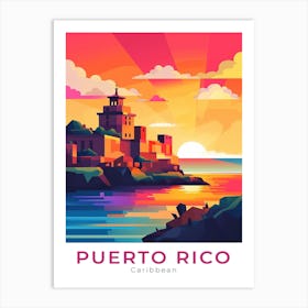 Caribbean Puerto Rico Travel Art Print