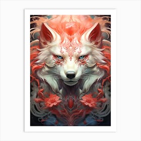 Wolf Head Art Print