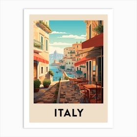Vintage Travel Poster Italy 4 Art Print