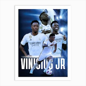 Vinicius Jr 1 Art Print