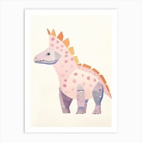 Nursery Dinosaur Art Pachycephalosaurus 5 Art Print