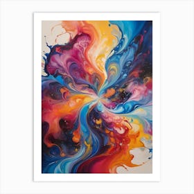 Abstract Painting 29 Art Print