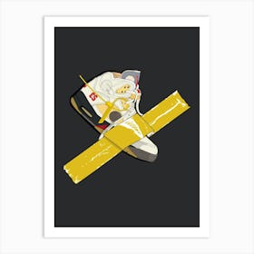 Dc Sneakers Art Print