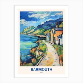 Barmouth Wales 4 Uk Travel Poster Art Print