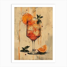 Aperol Spritz Art Print 417 Art Print