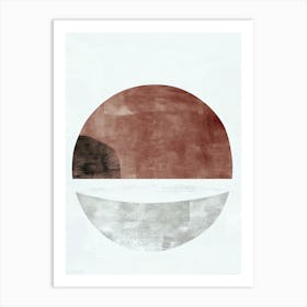 Durban Proportionscape Minimalist Bauhaus Art Print