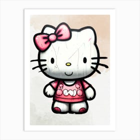 Hello Kitty Art Print