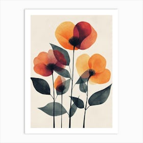 Poppies 45 Art Print