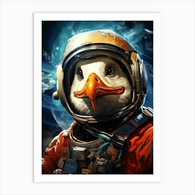 Space Eagle Art Print