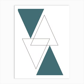 Triangles Affiche