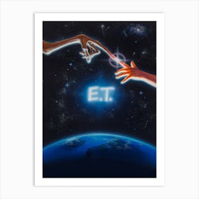 E Art Print