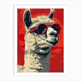 Llama 1 Art Print