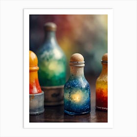 Jars Of Magic Art Print