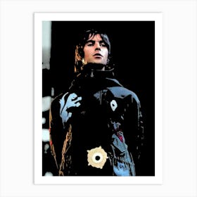 liam gallagher oasis britpop music band 4 Art Print