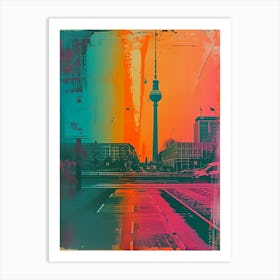 Berlin Polaroid Inspired 3 Art Print