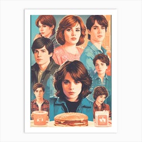 Stranger Things Art Print