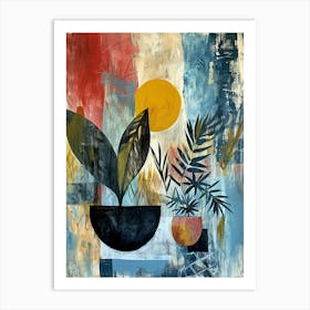 'Sunset', Boho Art Style Art Print