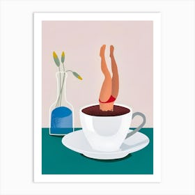 Cup Of Coffee Art Print