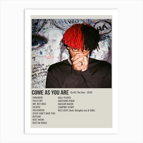 Come As You Are By Dc The Don 2020 Poster 1 Art Print