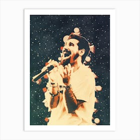 Serj Tankian system of a down 5 Art Print