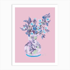 Apple Blossom Pink Art Print