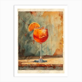 Aperol Spritz Art Print 89 Art Print