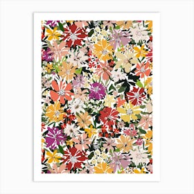 Colorful Meadow Art Print