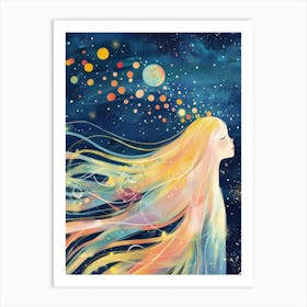 Dream Girl 1 Art Print