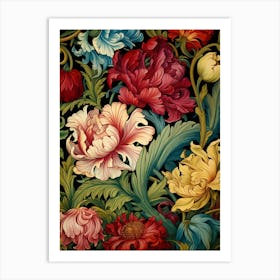 Floral Pattern 22 Art Print