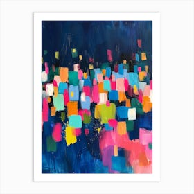 Squares In The Sky Art Print