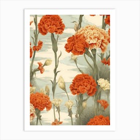 Carnations Art Print