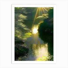 Ginkaku Ji, Japan 1, Classic Painting Art Print