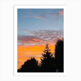 Sunset 1 Art Print