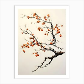 Pomegranate Tree 3 Art Print