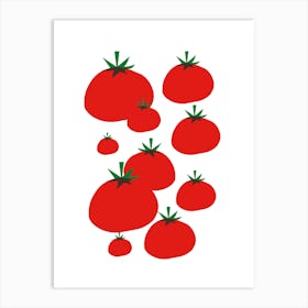 Red Tomatoes Art Print