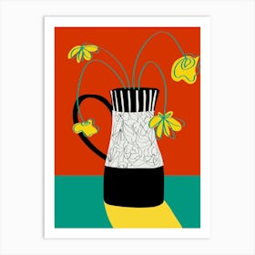 Flowers In A Vase Art Print