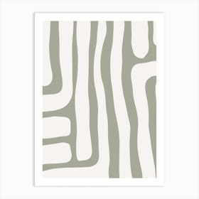 Sage Abstract Art Art Print