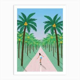 Tropical Vibe Art Print