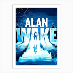 Alan Wake Art Print