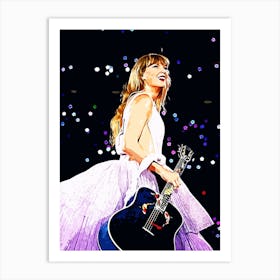 Taylor Swift 3 Art Print