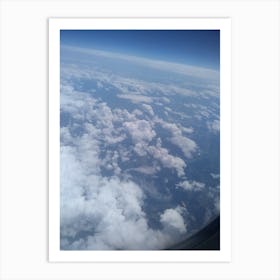 Airplane View Art Print