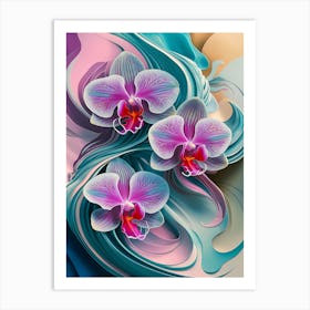 Orchids 2 Art Print