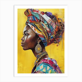 African Woman 13 Art Print