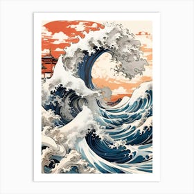 Great Wave Off Kanagawa Art Print