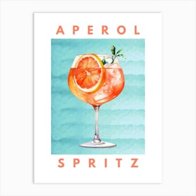 Aperol Spritz Print 1 Art Print