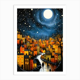 Moonlit Dreams Art Print