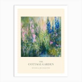 Cottage Garden Poster Garden Melodies 8 Art Print