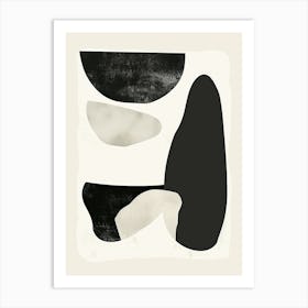 Sacramento Stone Park Bauhaus Minimalist Art Print