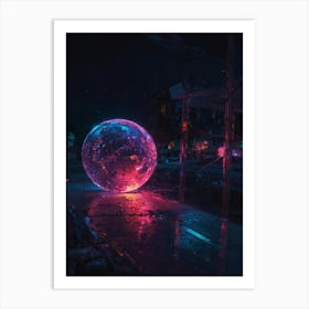 Glass Ball Art Print