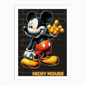 Mickey Mouse 2 Art Print